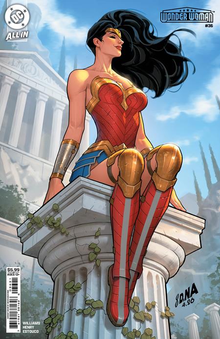 WONDER WOMAN #36 DAVID NAKAYAMA B COVER