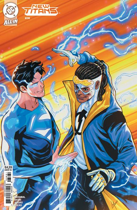 NEW TITANS #38 LUCAS MEYER C COVER