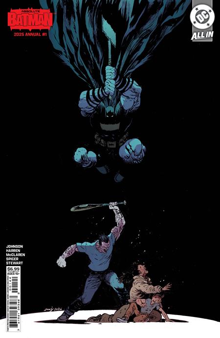 ABSOLUTE BATMAN 2025 ANNUAL #1 (ONE SHOT) THIRD PRINTING DANIEL WARREN JOHNSON B COVER