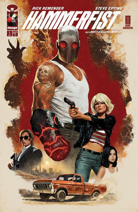 HAMMERFIST #1 STEVE EPTING A COVER
