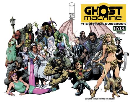 GHOST MACHINE THE OFFICIAL GUIDEBOOK #5 (OF 5) GARY FRANK & BRAD ANDERSON A COVER