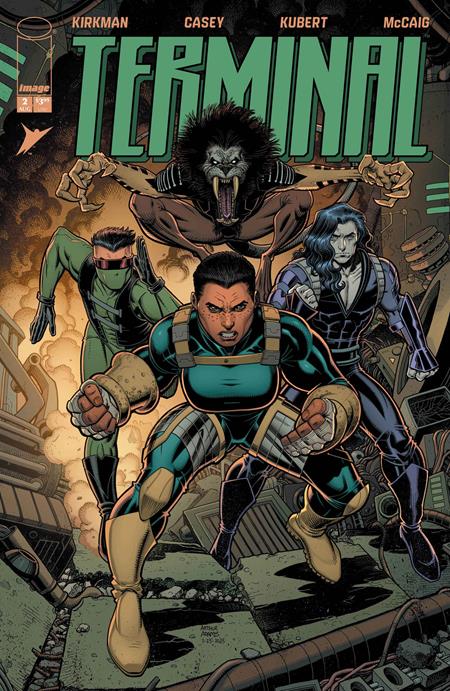 TERMINAL #2 ARTHUR ADAMS & DAVE MCCAIG C COVER