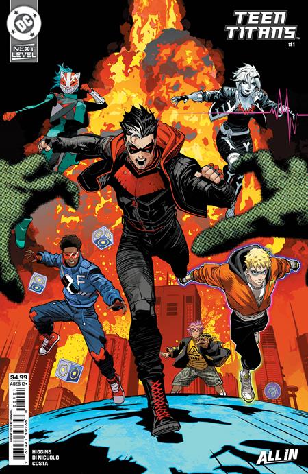 TEEN TITANS #1 DAN MORA B COVER