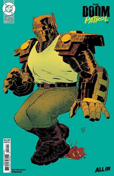 DOOM PATROL #1 HAYDEN SHERMAN D COVER