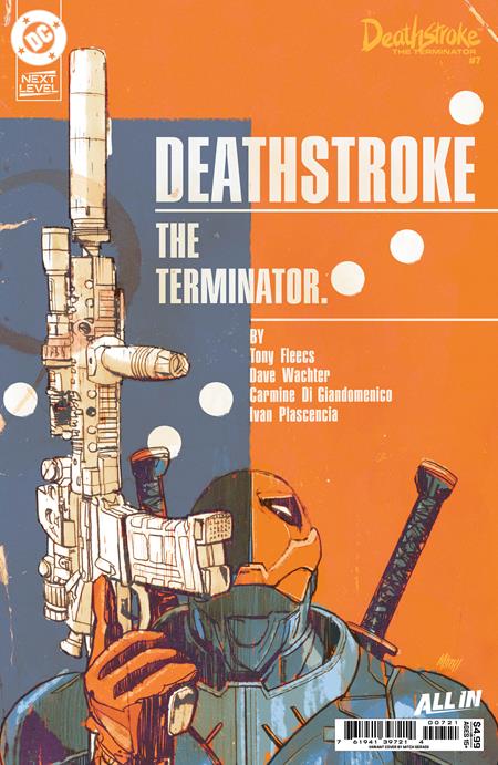 DEATHSTROKE THE TERMINATOR #7 MITCH GERADS B COVER