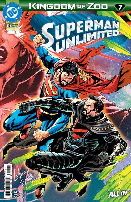 SUPERMAN UNLIMITED #17 LUCAS MEYER CONNECTING A COVER