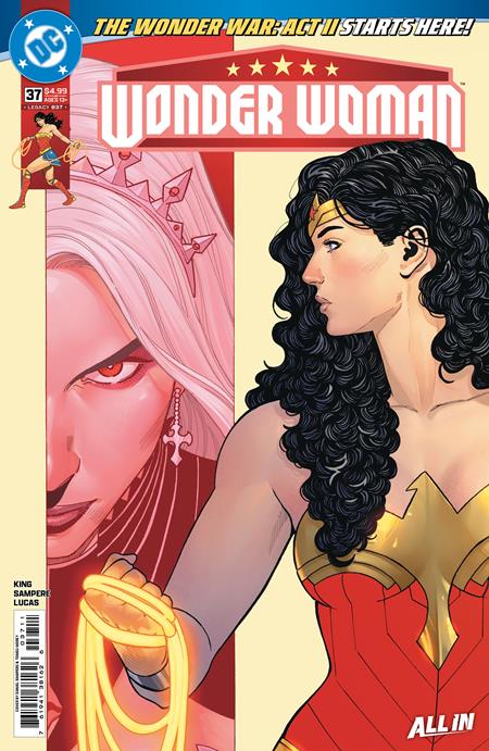 WONDER WOMAN #37 DANIEL SAMPERE A COVER