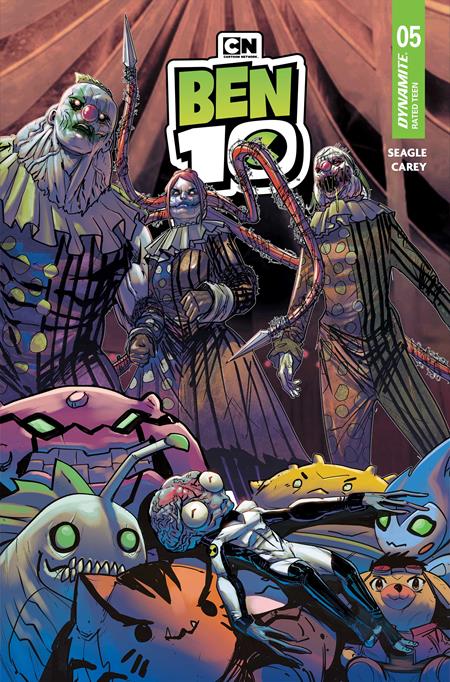 BEN 10 #5 ROBERT CAREY A COVER