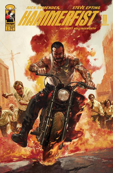 HAMMERFIST #2 STEVE EPTING A COVER