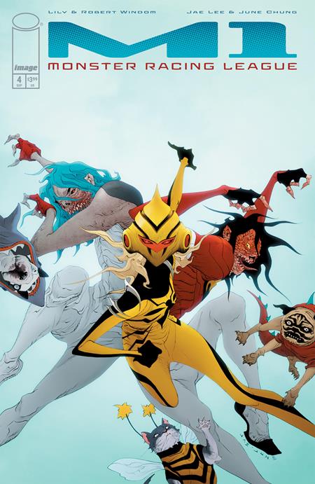 M1 MONSTER RACING LEAGUE #4 JAE LEE A COVER