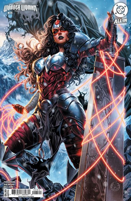 ABSOLUTE WONDER WOMAN #25 MARK BROOKS B COVER