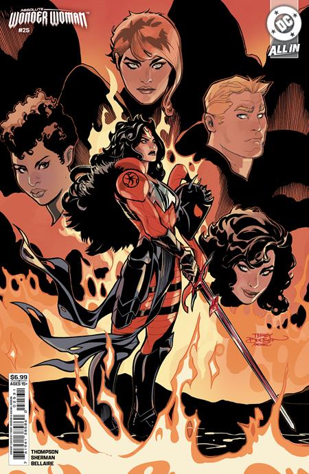 ABSOLUTE WONDER WOMAN #25 TERRY DODSON C COVER