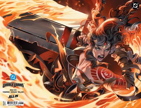 ABSOLUTE WONDER WOMAN #25 DC SHOWCASE ALEXANDER LOZANO WRAPAROUND FOIL G COVER