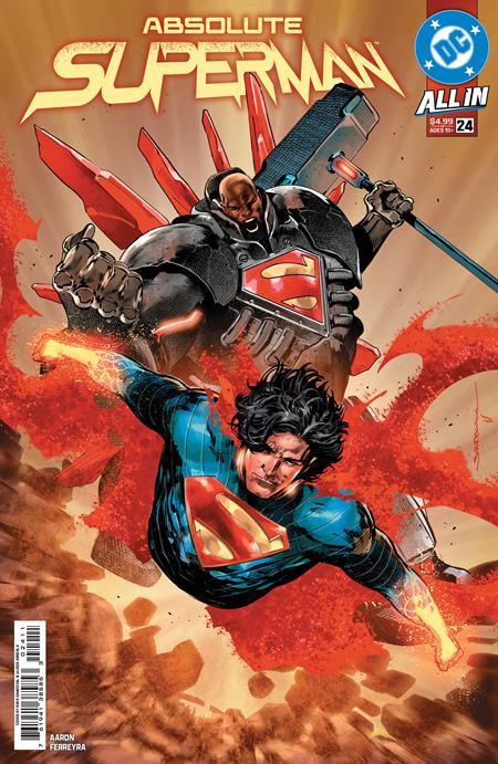 ABSOLUTE SUPERMAN #24 RAFA SANDOVAL A COVER