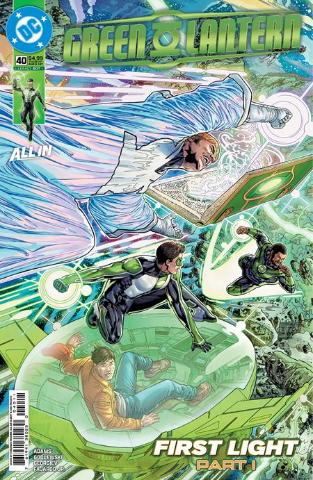 GREEN LANTERN #40 CONNECTING FERNANDO PASARIN & OCLAIR ALBERT A COVER