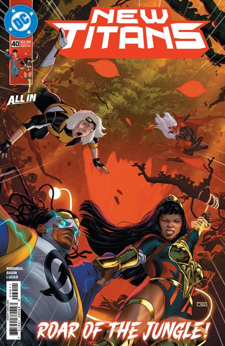 NEW TITANS #40 TAURIN CLARKE A COVER