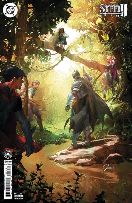 DARK KNIGHTS OF STEEL II #4 (OF 12) GERALD PAREL C COVER