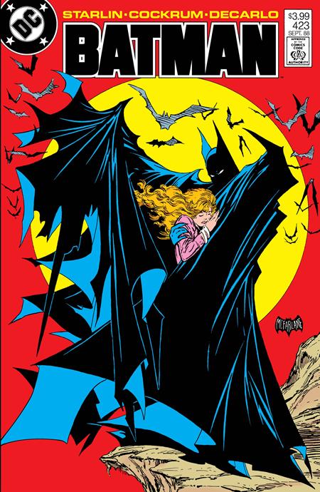 BATMAN #423 FACSIMILE EDITION TODD MCFARLANE A COVER