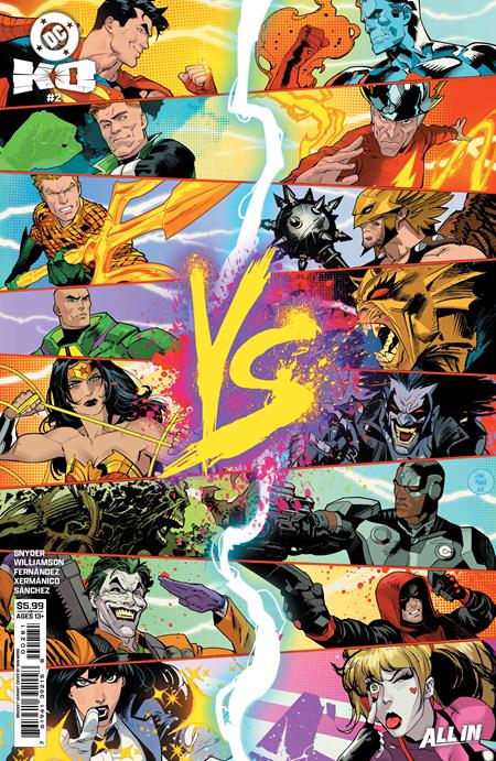 DC K.O. #2 OF 5 DAN MORA G COVER
