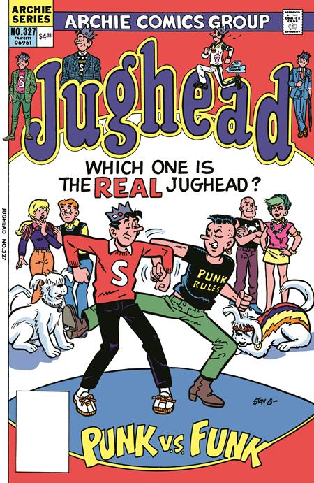 ARCHIE FACSIMILE #10 JUGHEAD (#327) STAN GOLDBERG A COVER