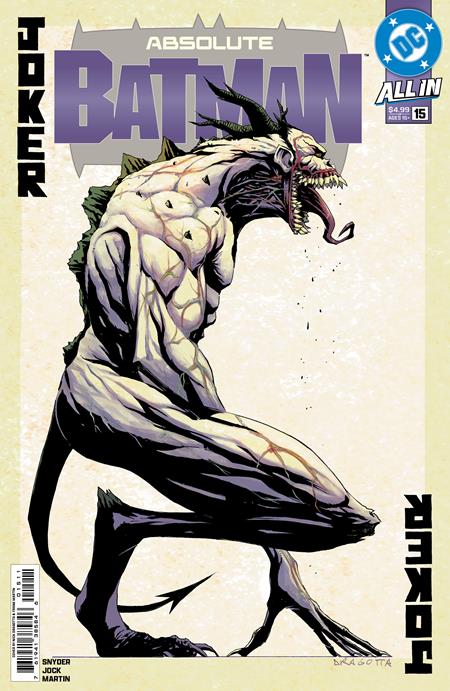 ABSOLUTE BATMAN #15 NICK DRAGOTTA A COVER