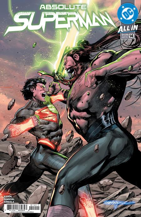 ABSOLUTE SUPERMAN #14 RAFA SANDOVAL A COVER