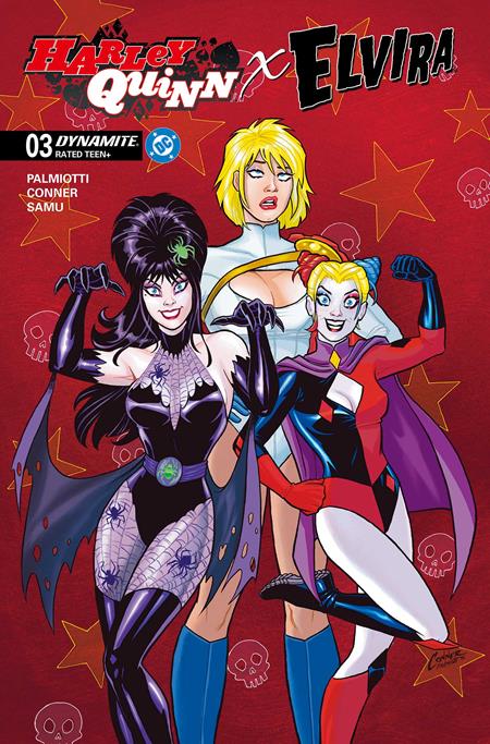 HARLEY QUINN X ELVIRA #3 AMANDA CONNER A COVER