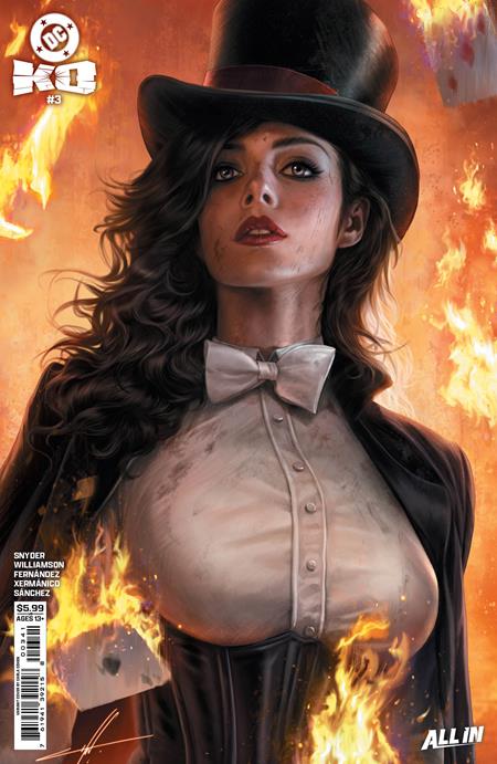 DC K.O. #3 (OF 5) CARLA COHEN D COVER