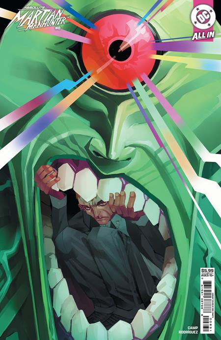 ABSOLUTE MARTIAN MANHUNTER #8 ERIC CANETE C COVER