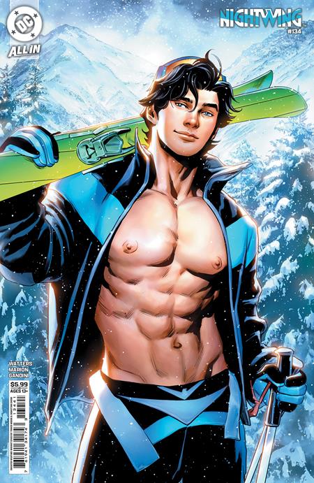NIGHTWING #134 TRAVIS MOORE SWEATER WEATHER E COVER