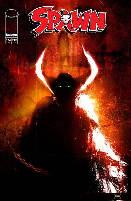 SPAWN #374 JEFF MONK A COVER
