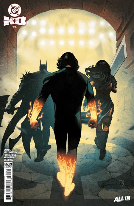 DC K.O. #4 (OF 5) MIKE DEL MUNDO C COVER