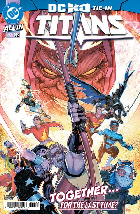 TITANS #32 PETE WOODS A COVER