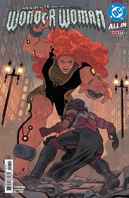 ABSOLUTE WONDER WOMAN #17 HAYDEN SHERMAN A COVER