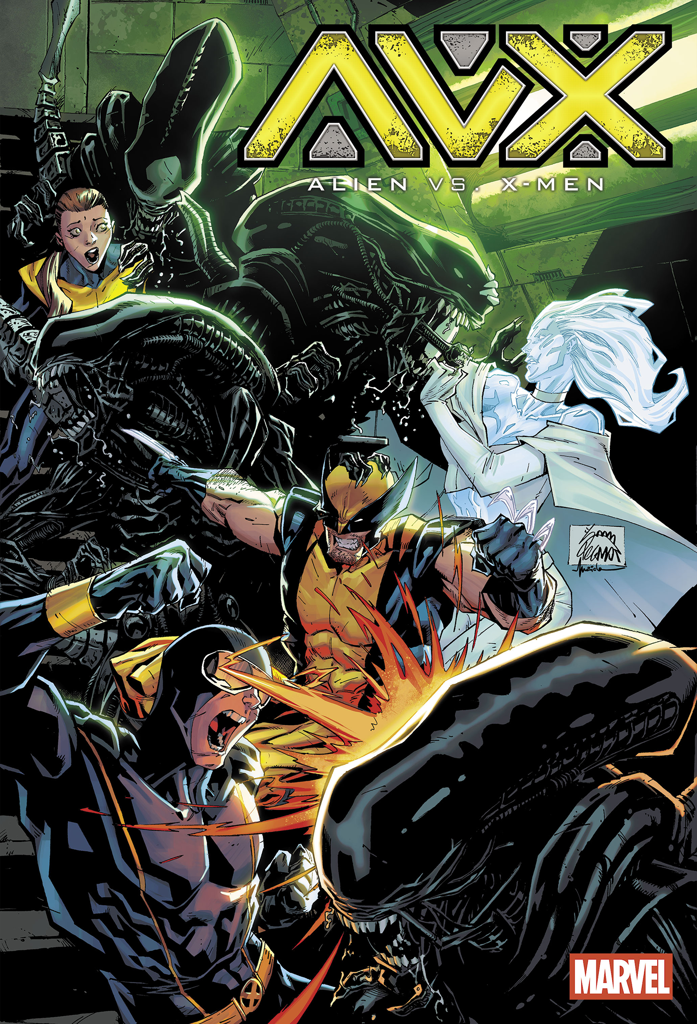 ALIEN VS. X-MEN #1 POSTER