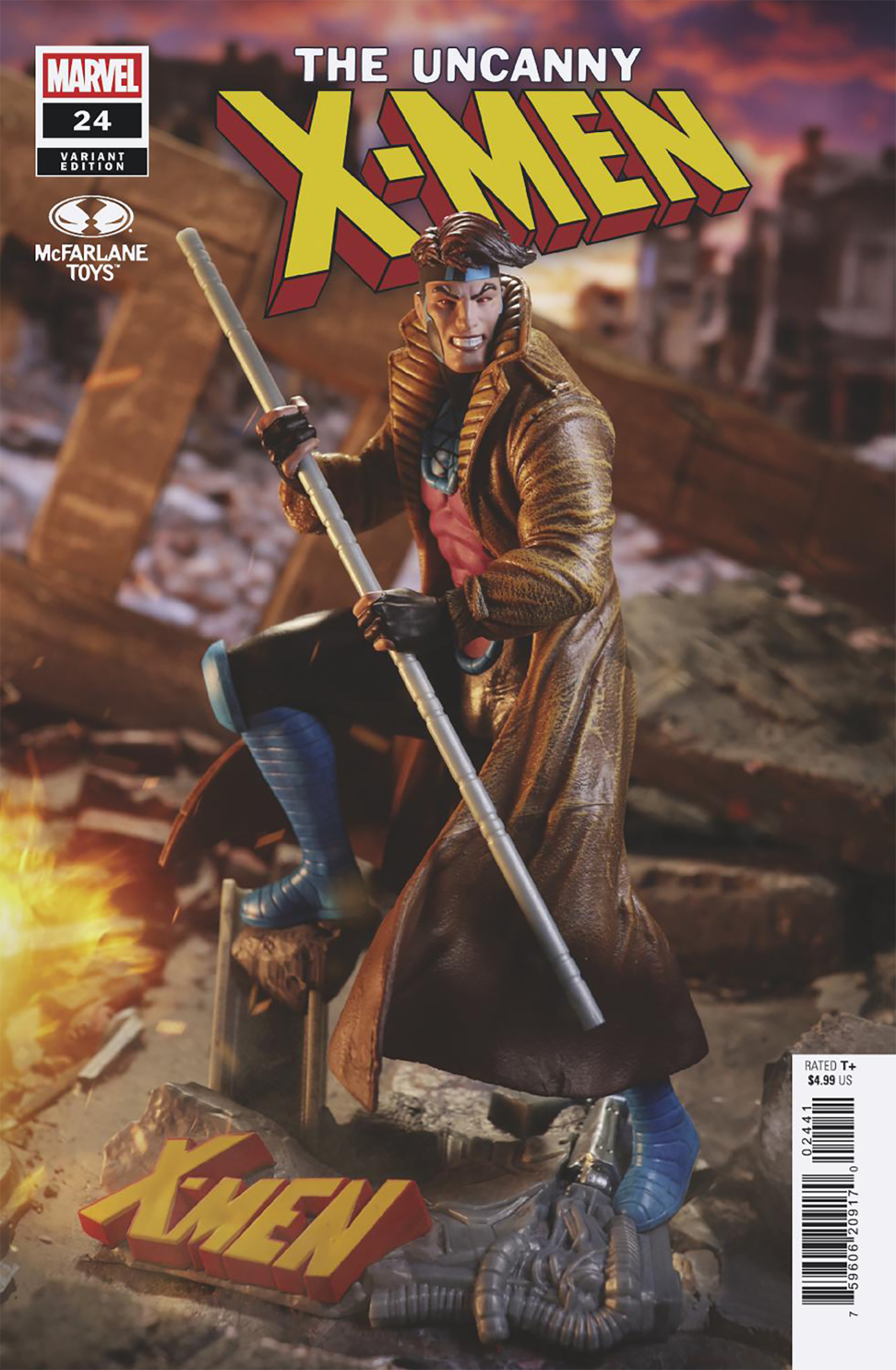 UNCANNY X-MEN #24 MCFARLANE TOYS D COVER