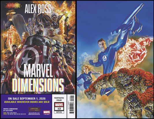 FANTASTIC FOUR #12 MARVEL DIMENSIONS ALEX ROSS B COVER