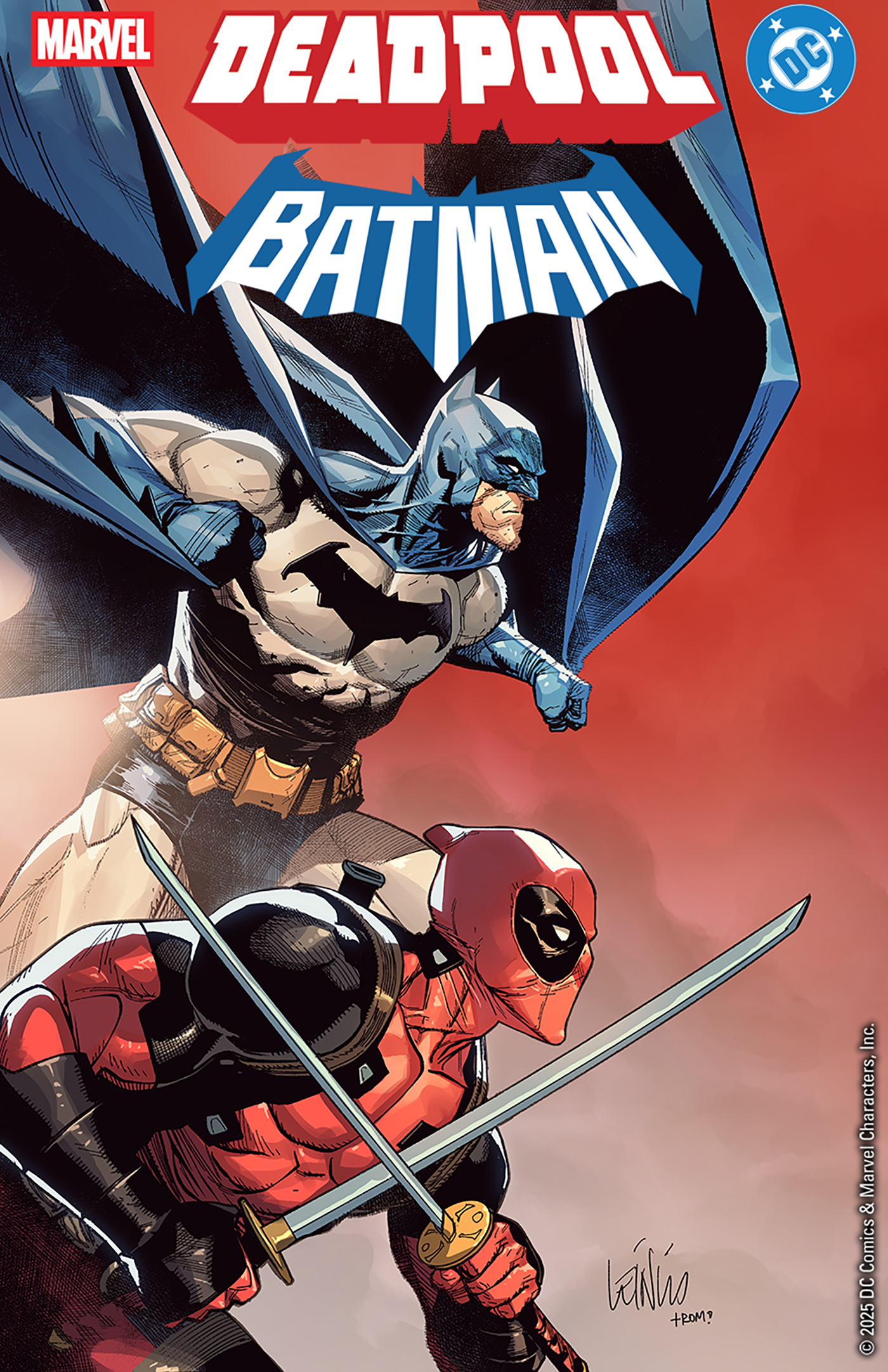 MARVEL/DC: DEADPOOL/BATMAN #1 4TH PRINTING LEINIL YU A COVER