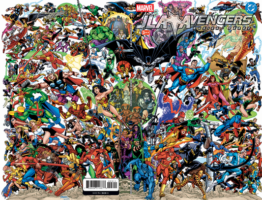 JLA/AVENGERS #3 FACSIMILE 2-PART CONNECTING GEORGE PEREZ A COVER