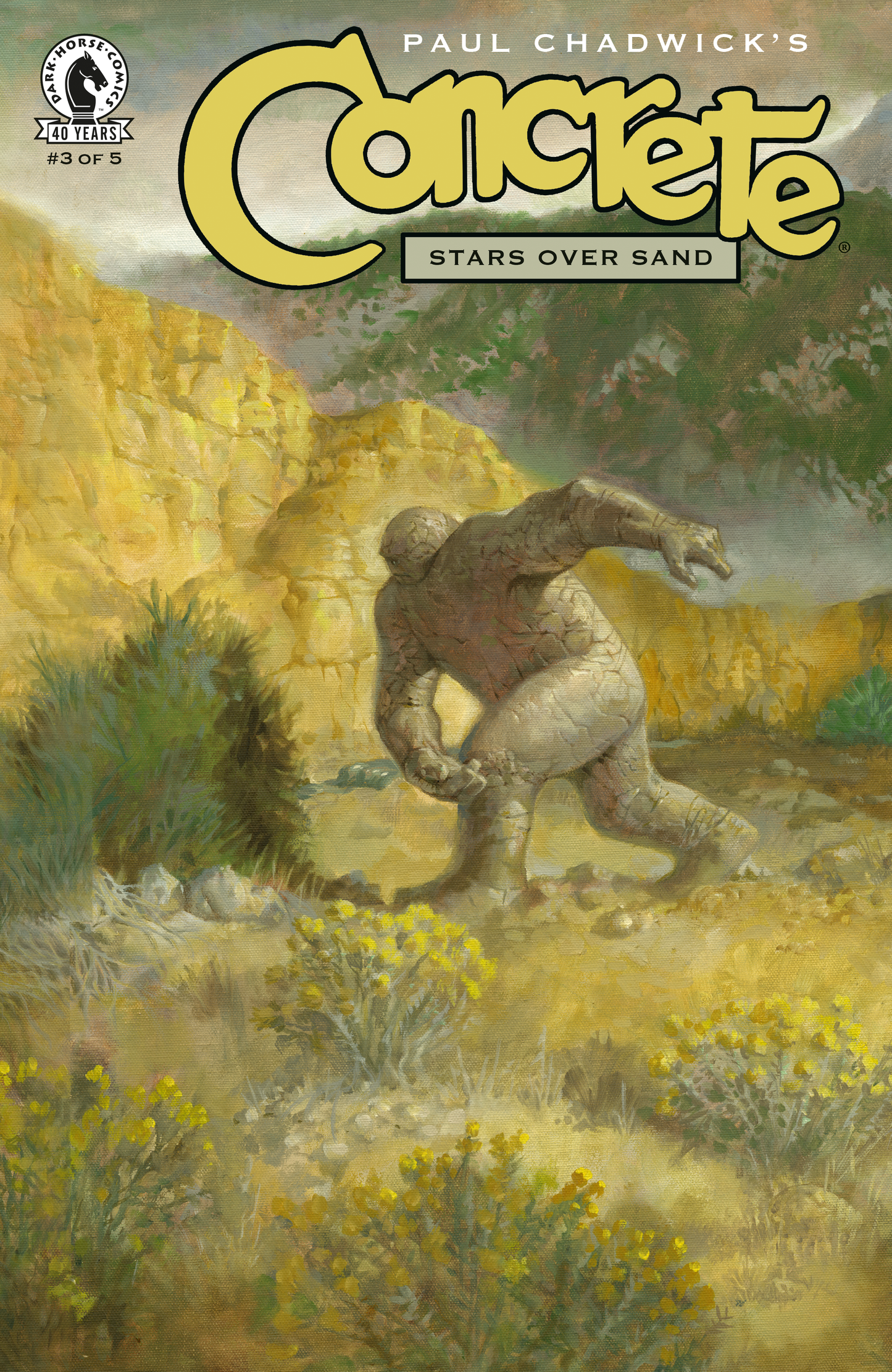 CONCRETE: STARS OVER SAND #3 PAUL CHADWICK A COVER