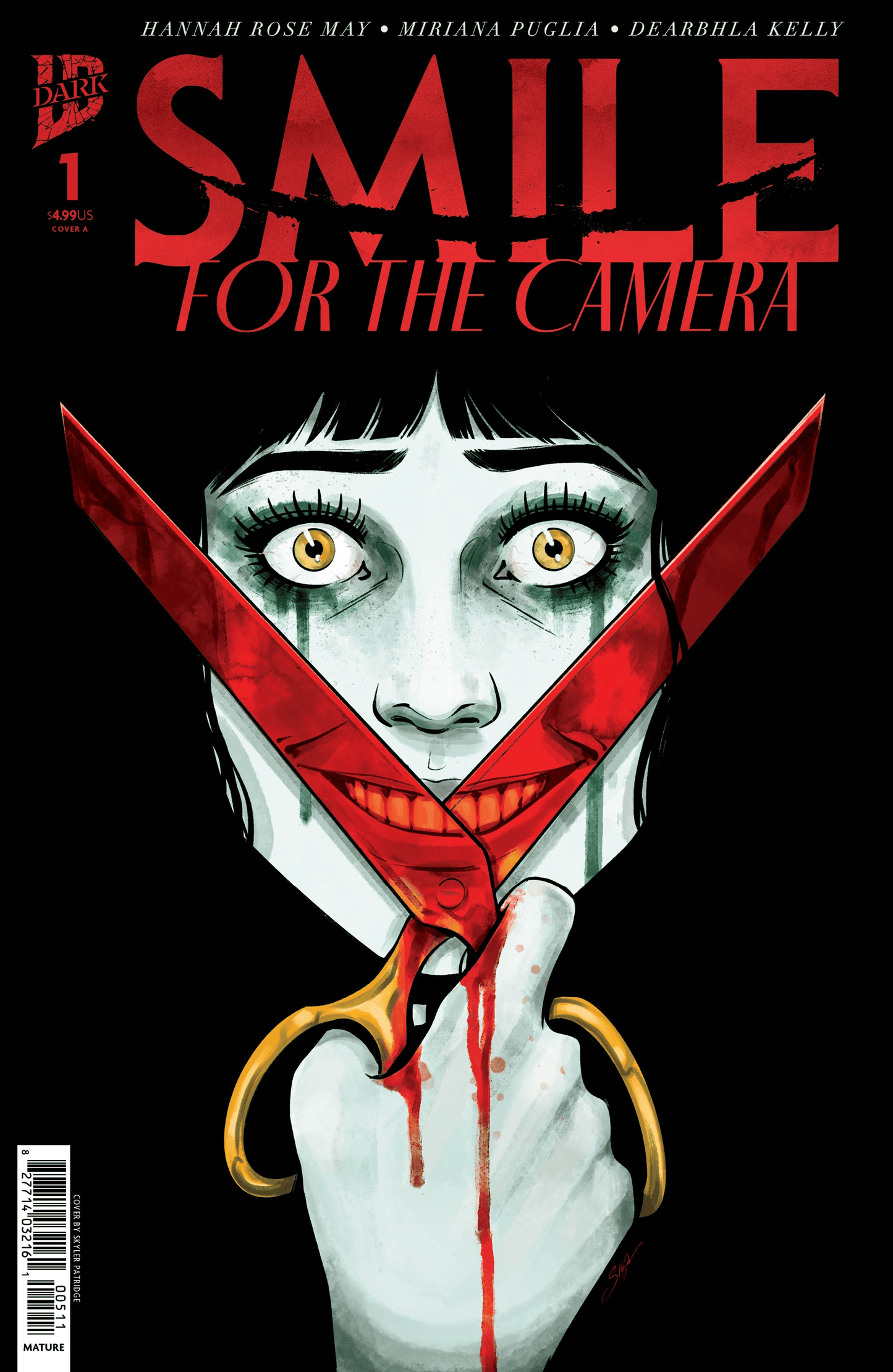 SMILE: FOR THE CAMERA #1 SKYLAR PATRIDGE A COVER