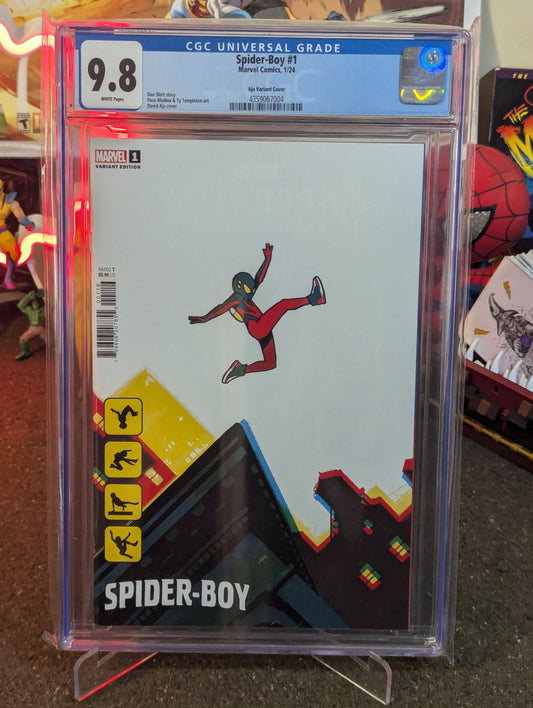 SPIDER-BOY #1  CGC 9.8 KEY ISSUE