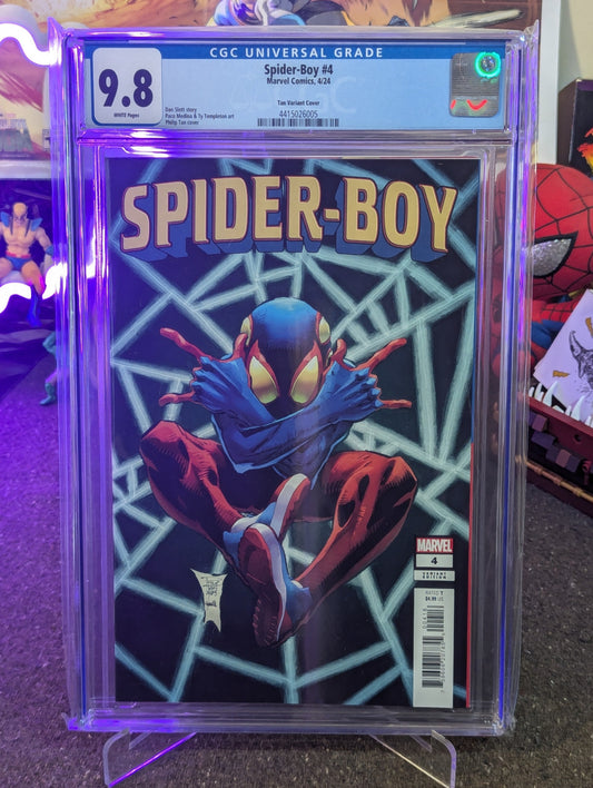 SPIDER-BOY #4 CGC 9.8 KEY ISSUE