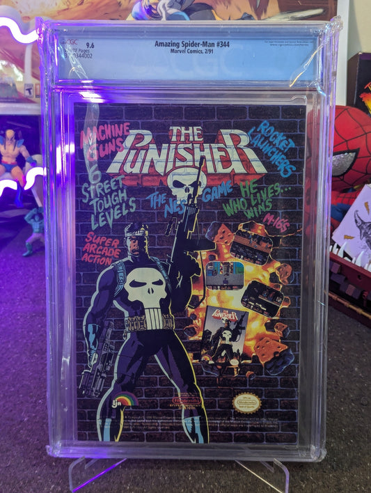 THE AMAZING SPIDER-MAN #344 CGC 9.6 KEY ISSUE