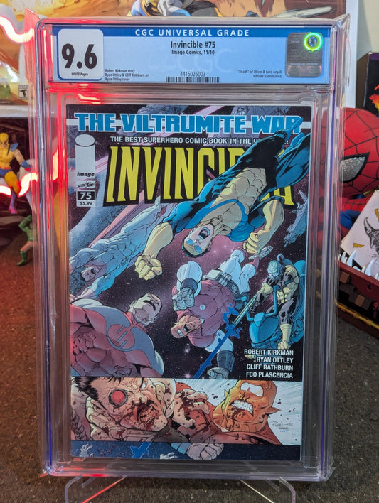 INVINCIBLE #75 CGC 9.6 KEY ISSUE