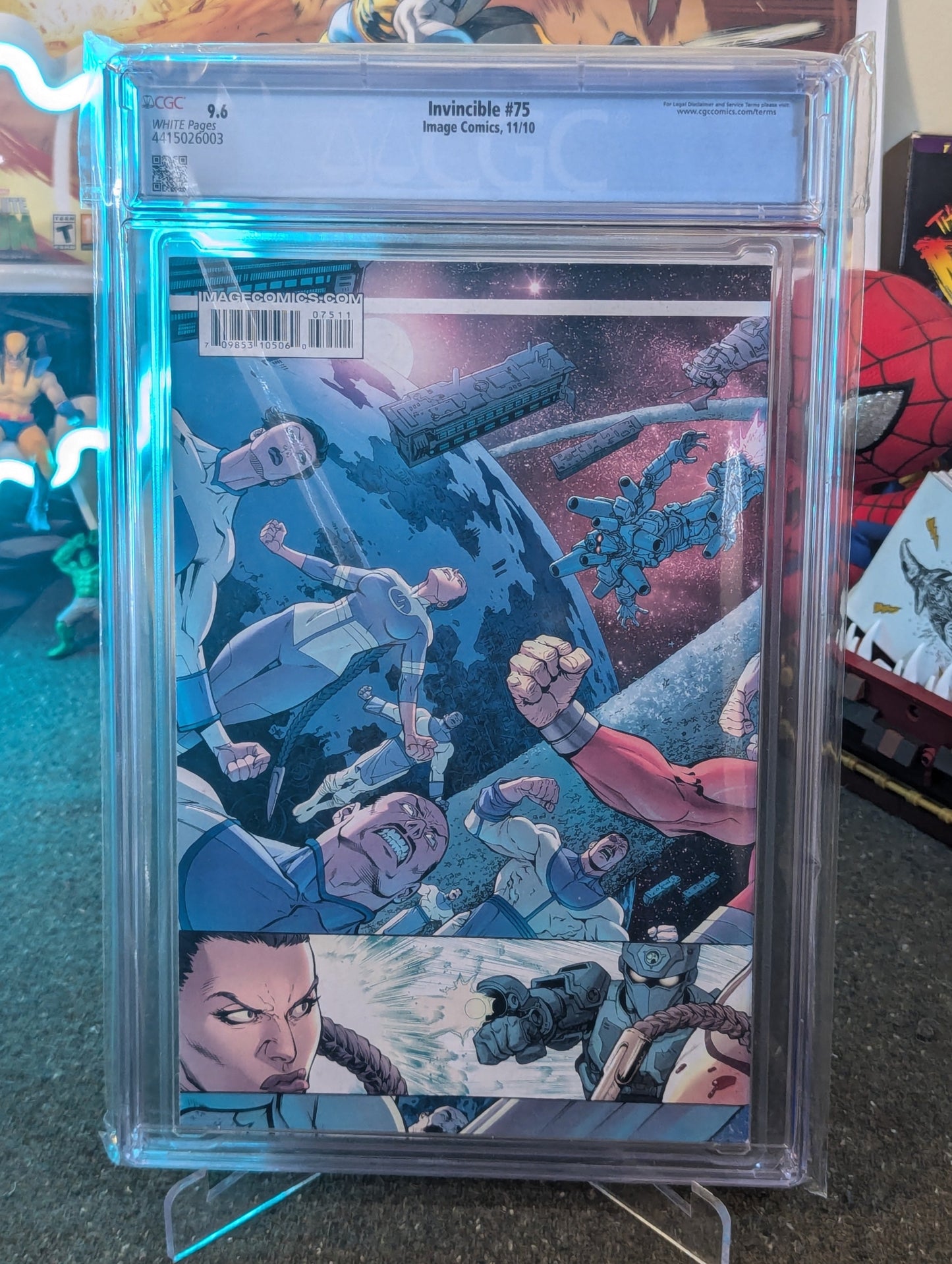 INVINCIBLE #75 CGC 9.6 KEY ISSUE