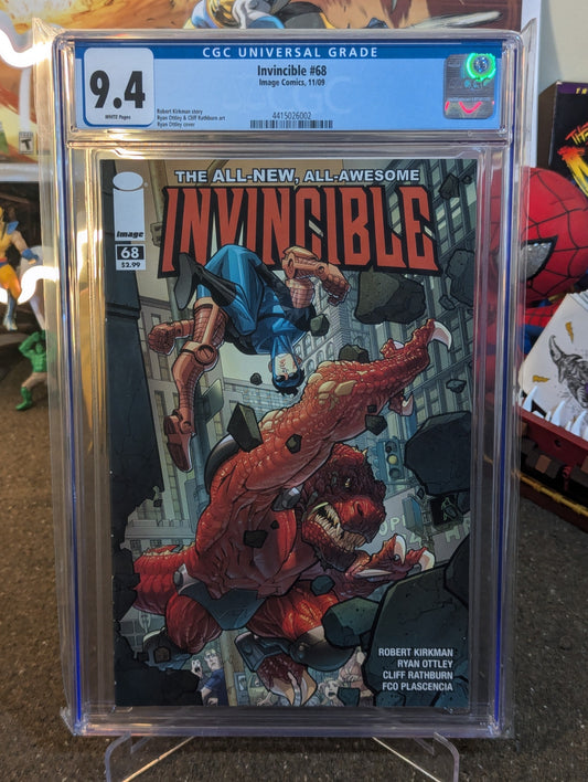 INVINCIBLE #68 CGC 9.4 KEY ISSUE