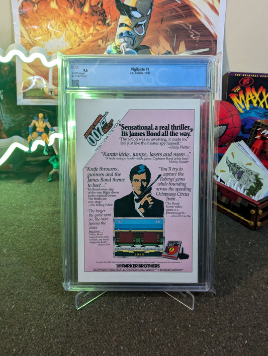 VIGILANTE #1 CGC 9.6 KEY ISSUE