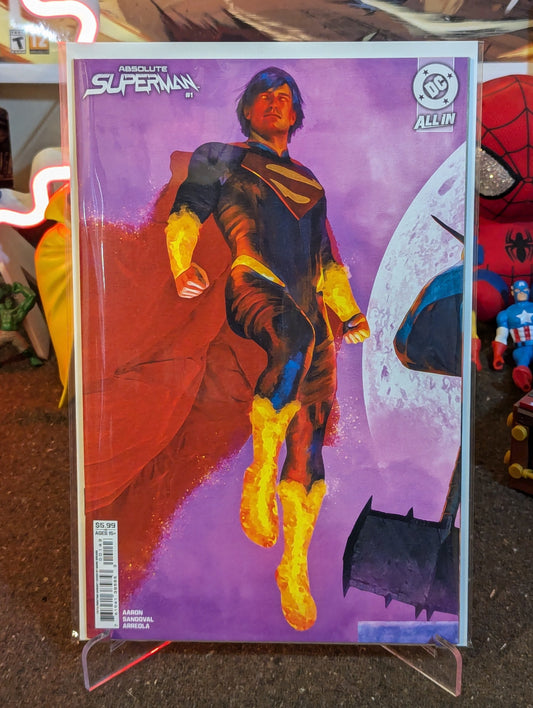 ABSOLUTE SUPERMAN, BATMAN, WONDER WOMAN #1 Mark Spears connecting cover set