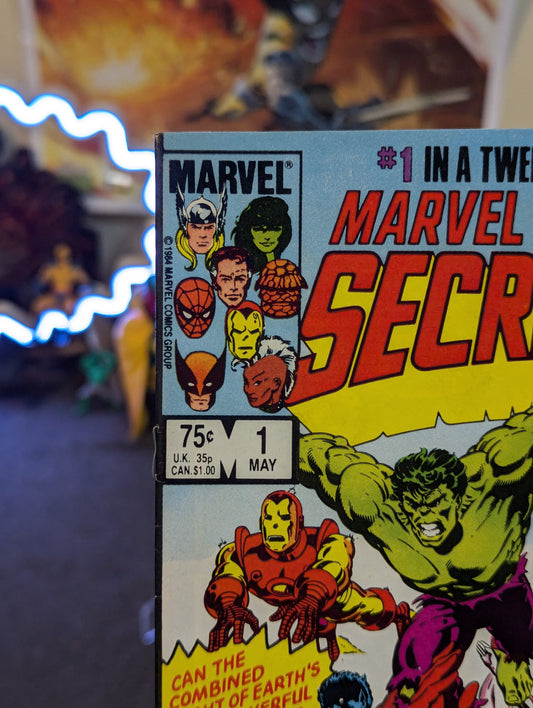 MARVEL SUPER HEROES SECRET WAR #1 (1984) KEY ISSUE